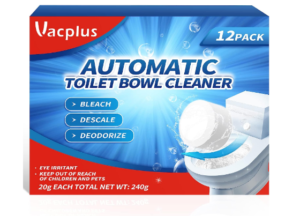 Vacplus Toilet Bowl Cleaner Tablets 12 Pack 4 49 At Amazon Reg 19