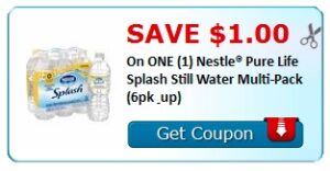 Nestle Pure Life Water Coupon