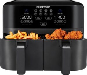 Chefman Dual Compartment Digital Air Fryer