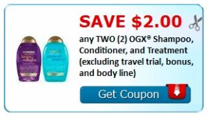 OGX Shampoo Printable Coupon