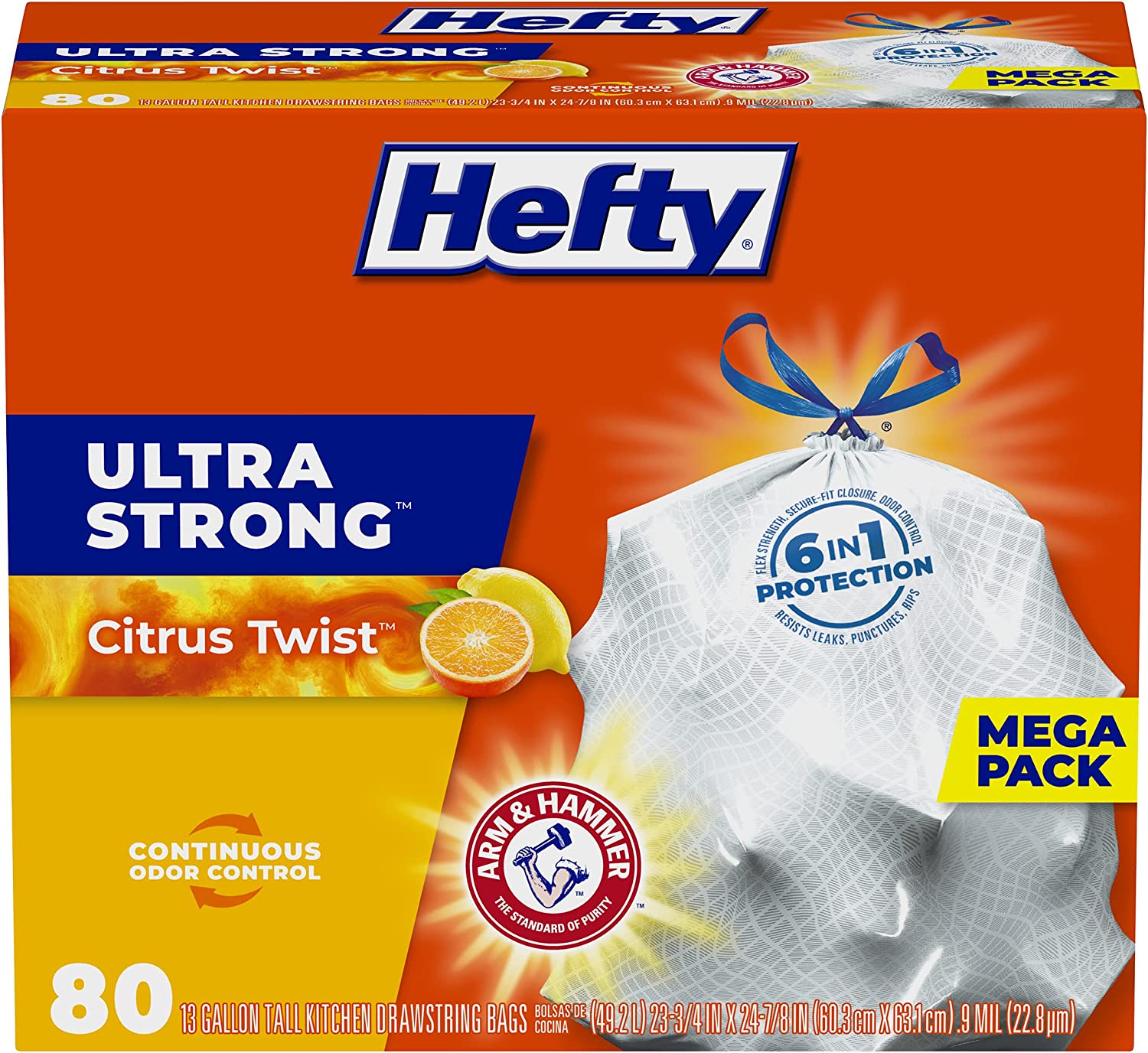 Hefty Tall Kitchen Trash Bags Coupon