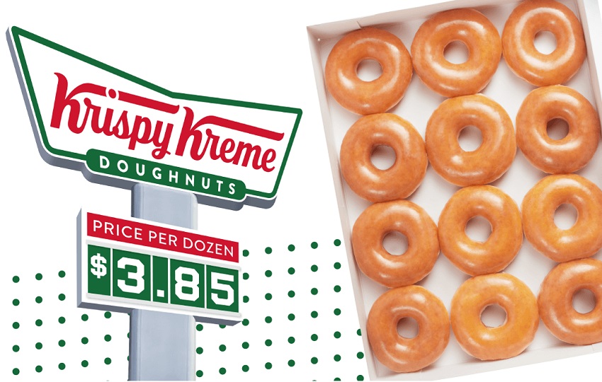 Krispy Kreme Dozen Glazed Donuts Coupon