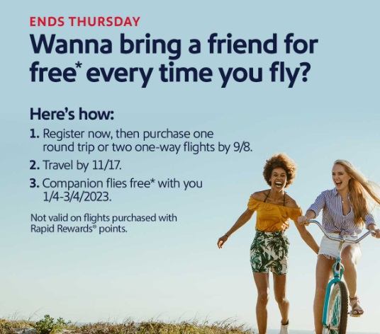 Southwest Airlines Promotion Code