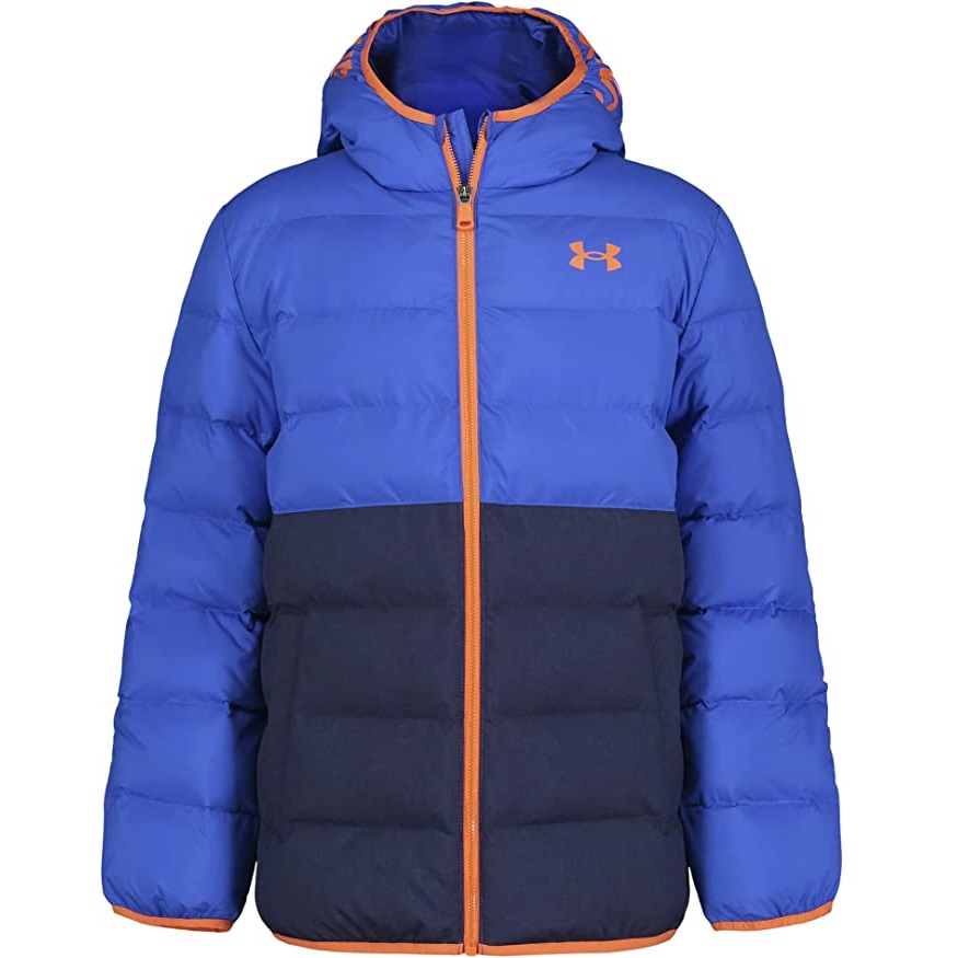 Under Armour Boys’ Pronto Colorblock Puffer Jacket $42.50 at Amazon ...