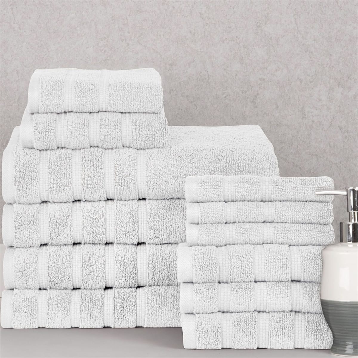 Jane: $49.99 + FREE Shipping Egyptian Cotton 12-Piece Zero Twist Towel Set (reg. $149.99; SAVE 67%)