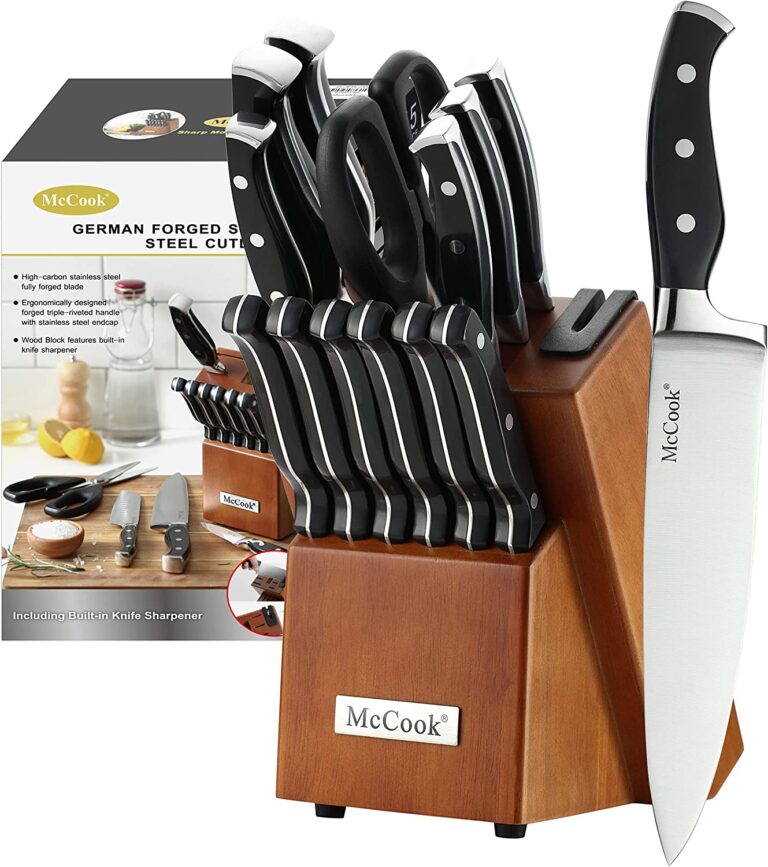 McCook® Stainless Steel Knife 15-Piece Set $47.98 at Amazon (reg. $89. ...