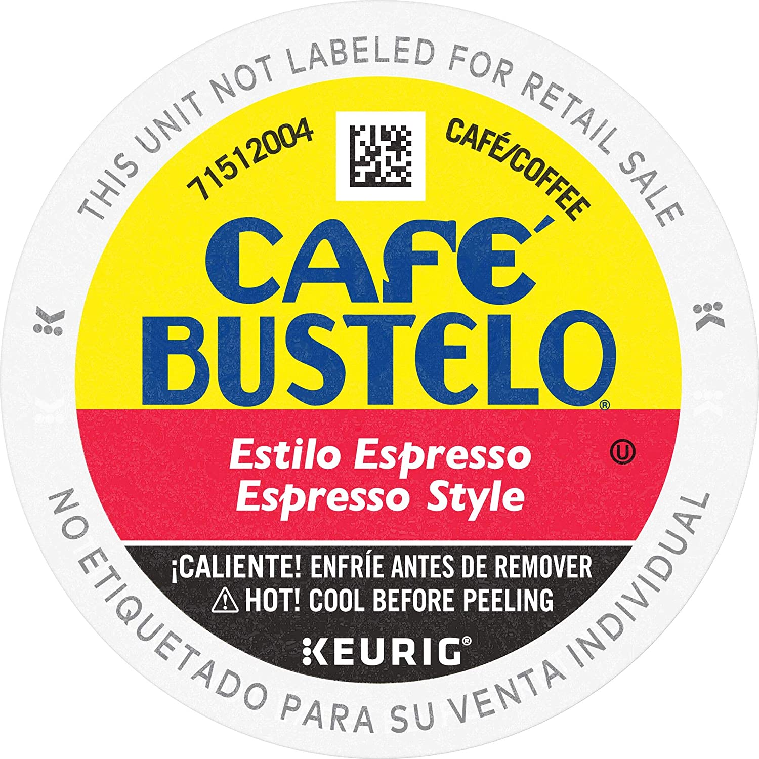 Café Bustelo Espresso Style Dark Roast Coffee K-Cups 96 ct $31.30 ($0.33/cup) at Amazon (was $48.50!)