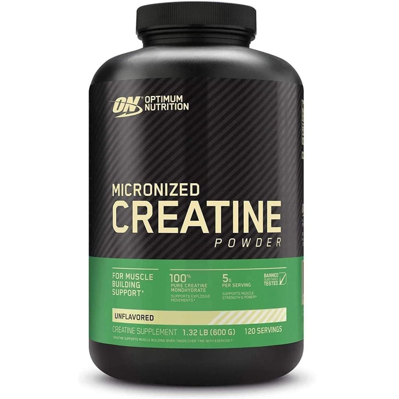 Optimum Nutrition Micronized Creatine Monohydrate Powder 120 Servings $35.87 at Amazon (reg. $68.99; SAVE 48%)