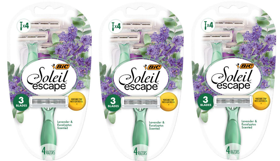 Walgreens: $0.39 BIC Soleil Escape Disposable Razors (reg. $5.49; SAVE 93%)