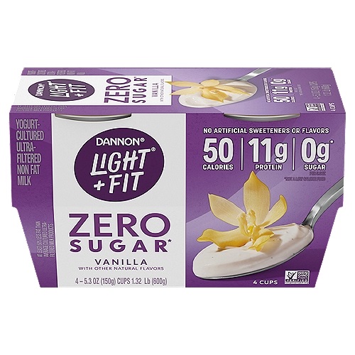 Publix: TWO FREE Dannon Light & Fit Zero Sugar Yogurt 4-packs (for some!)