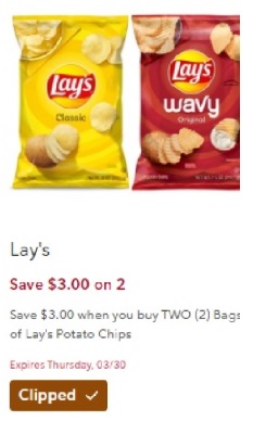 Publix: Activate Coupon NOW for $0.79 Lay’s Potato Chips (reg. $4.59!)