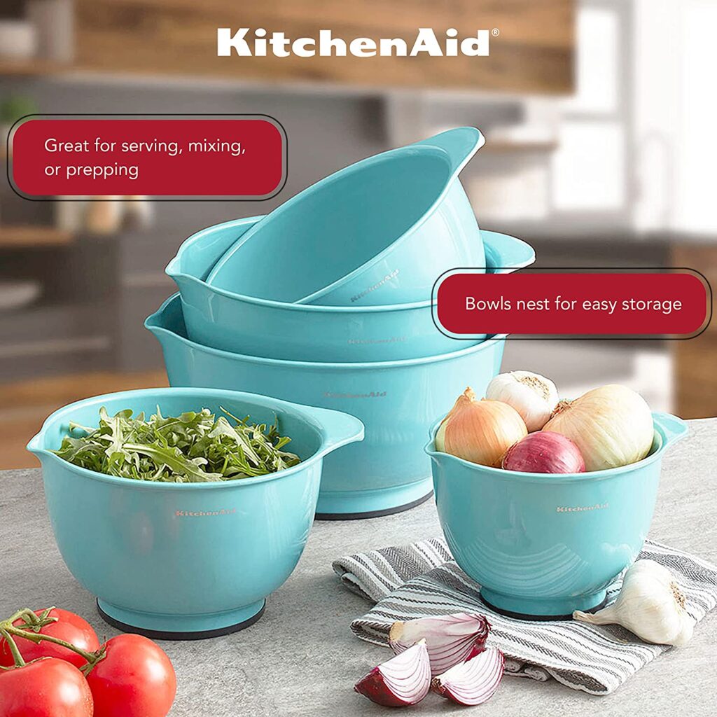 Kitchenaid Classic Mixing Bowls 5-piece Set $29.03 At Amazon (reg. $57. 