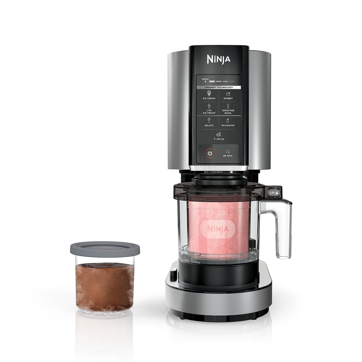 Ninja CREAMi Ice Cream, Gelato & Sorbet Maker $122.99 at Kohl’s (reg. $259.99; SAVE 53%)