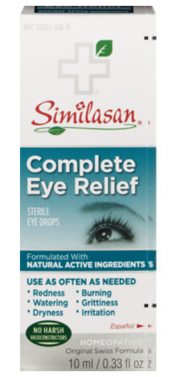 CVS: $0.49 Similasan Eye Drops (reg. $11.49; SAVE 96%)