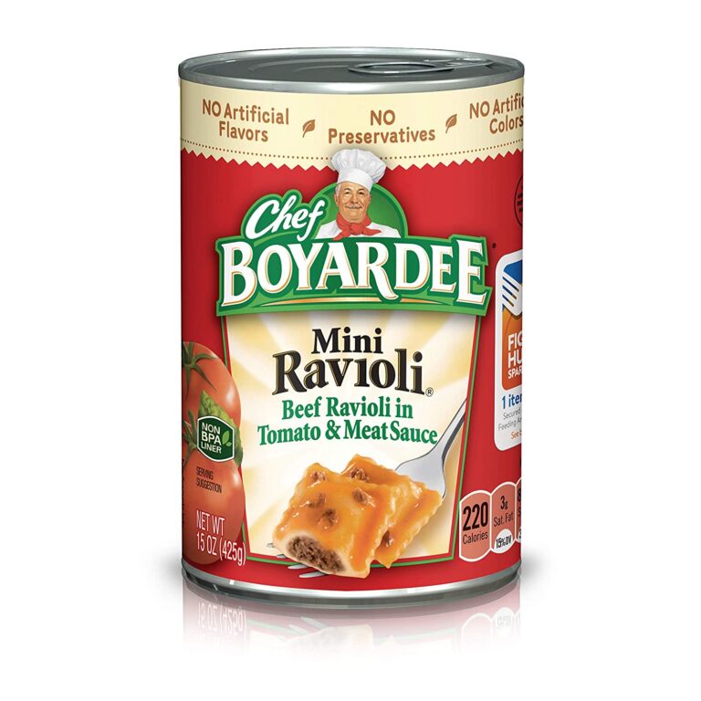 Chef Boyardee Mini Beef Ravioli 15 oz 4-pack $4.07 ($1.02/can) at Amazon!