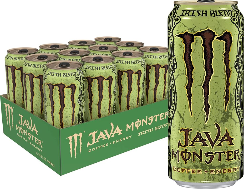 Java Monster Irish Blend Coffee + Energy Drink 15 oz 12-pack $23.45 at ...